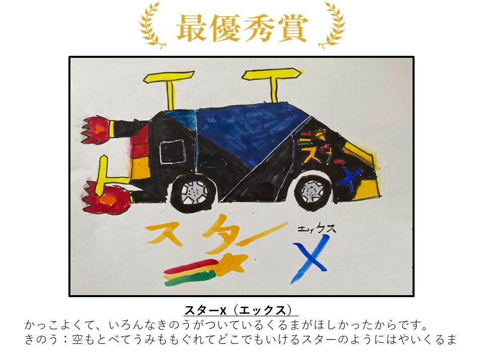 みらいのくるまイラストコンテスト 入賞作品発表 株式会社デンソー北海道